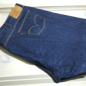 Levi Vintage 501 Red Tag button fly blue jeans